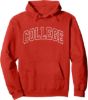 Picture of That Says College - University Varsity Campus Aesthetic Pullover Hoodie