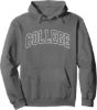 Picture of That Says College - University Varsity Campus Aesthetic Pullover Hoodie