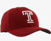 Picture of University Embroidered Baseball Cap - RED